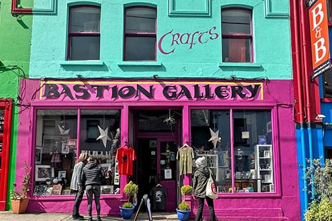 Bastion Gallery entrance - street view